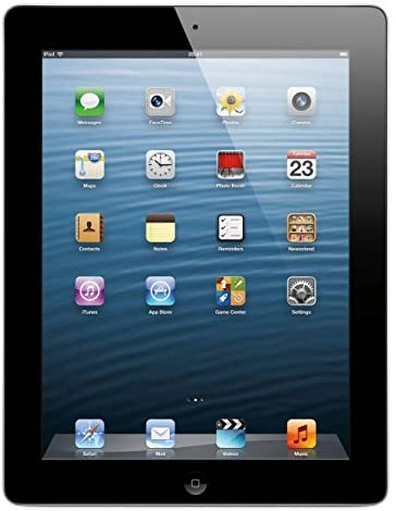 Apple iPad with Retina Display MD511LL/A (32GB, Wi-Fi, Black) 4th Generation (Renewed)