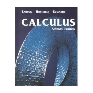 Calculus With Analytic Geometry 7th edition byLarson