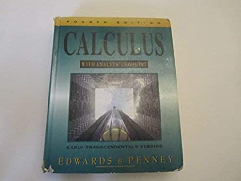 Calculus With Analytic Geometry: Early Transcendentals Version