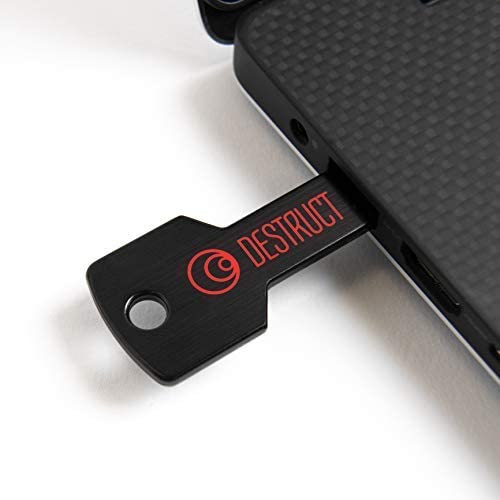 Destruct Hard Drive Data Eraser by Lovell | Permanently Erase Computer Data | Military -Grade HDD Erase Tool | Non-Recoverable Data Once Erased | All PC and Laptop Compatible | Easy-to-Use USB