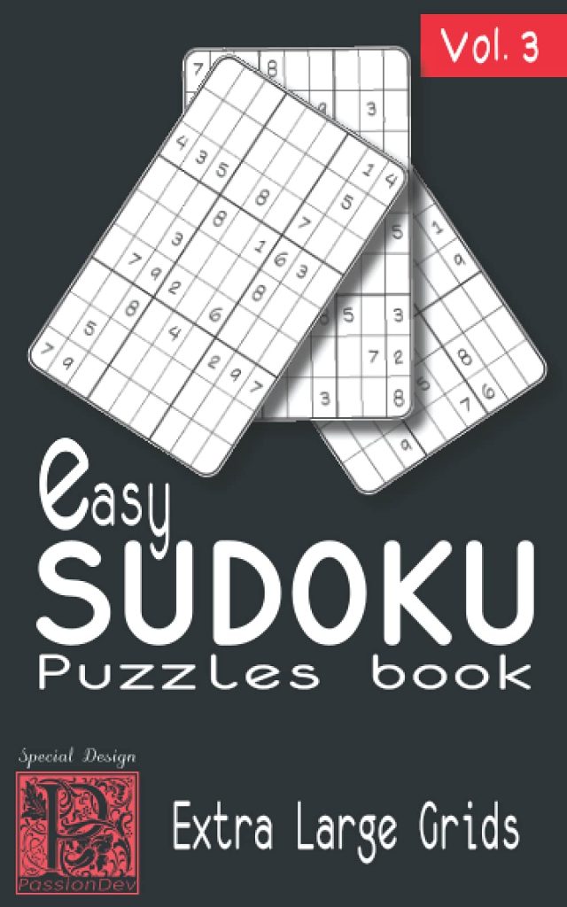 Easy Sudoku puzzles book Vol.3: 300 puzzles for adults, special grids size