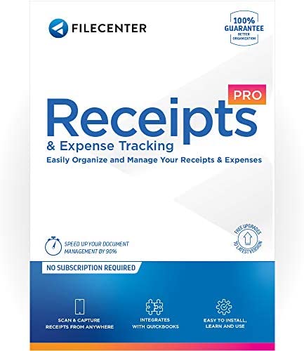 FileCenter Receipts 11 – Receipt Tracking Software [PC Download]
