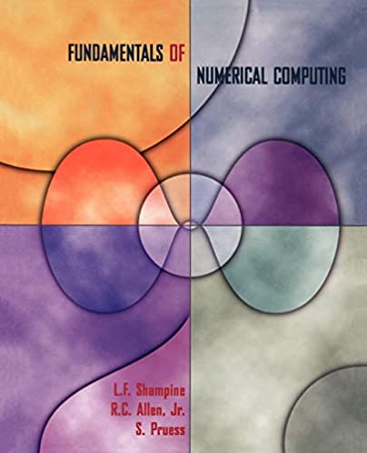 Fundamentals of Numerical Computing