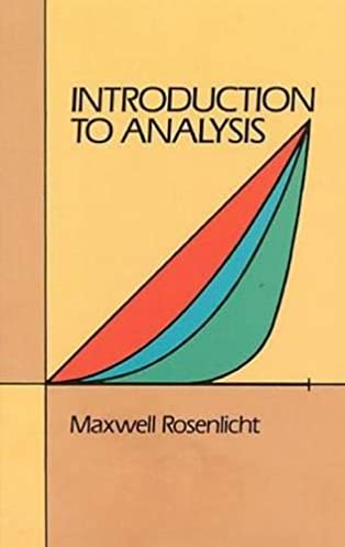 Introduction to Analysis (Dover Books on Mathematics)