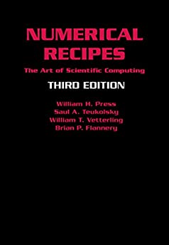 Numerical Recipes 3rd Edition: The Art of Scientific Computing