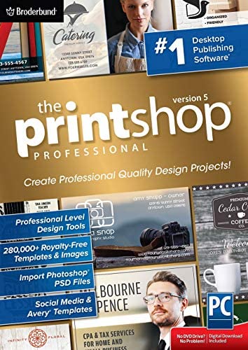 The Print Shop 5.0 Professional - Impressive Design Projects Made Easy [PC Download]