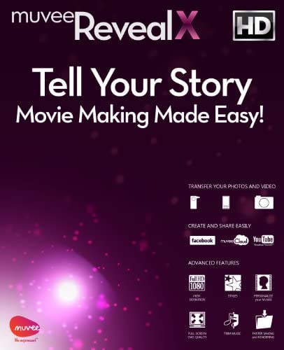 muvee Reveal X Video Editing Software [Download]