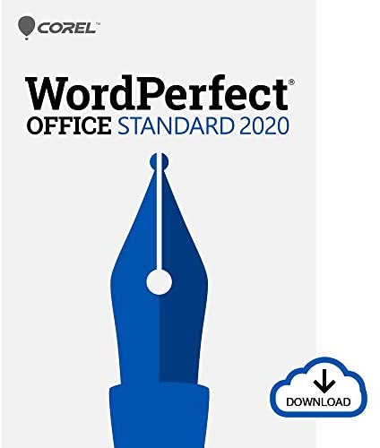 Corel WordPerfect Office 2020 Standard | Word Processor, Spreadsheets, Presentations | Newsletters, Labels, Envelopes, Reports, Fillable PDF Forms, eBooks [PC Download] [Old Version]