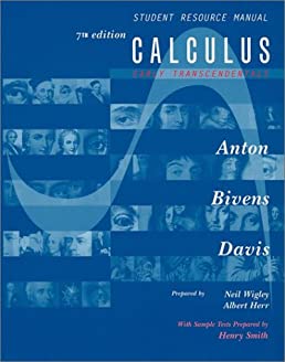 Calculus, Early Transcendentals, Student Resource Manual