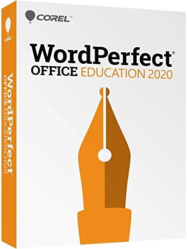 Corel WordPerfect Office 2020 Education | Word Processor, Spreadsheets, Presentations [PC Disc] [Old Version]