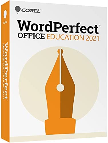 Corel WordPerfect Office Education 2021 | Office Suite of Word Processor, Spreadsheets & Presentation Software [PC Disc]
