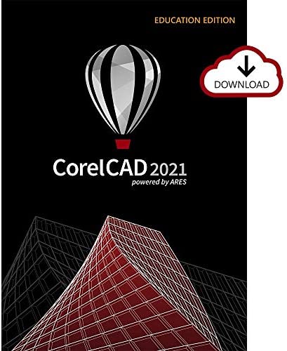 CorelCAD 2021 Education Edition | CAD Software | 2D Drafting, 3D Design & 3D Printing [PC Download]