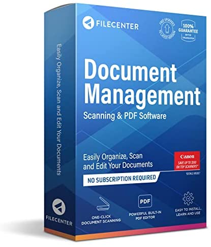 FileCenter DMS | Easy Document Management, Scanning & PDF Software | File Organizer & Previewer | Built-in PDF Editor | One-Click Document Scanning