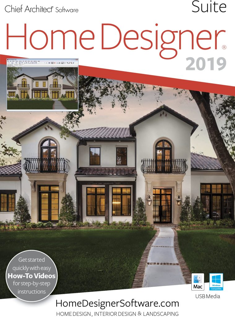 Home Designer Suite 2019 - Mac Download [Download]