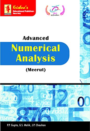Krishna's Advanced Numerical Analysis | Code 851 | 4th Edition | Post Graduate Books | 530 + Pages (Mathematics Book 44)