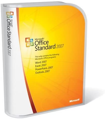 Microsoft Office Standard 2007 OLD VERSION