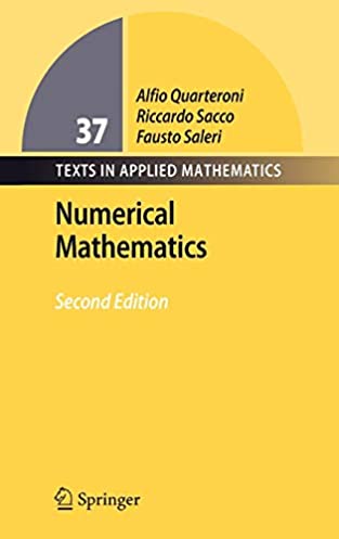Numerical Mathematics (Texts in Applied Mathematics, 37)
