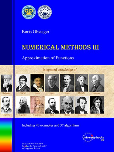 Numerical Methods III: Approximation of Functions