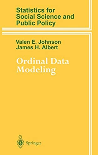 Ordinal Data Modeling (Statistics for Social and Behavioral Sciences)