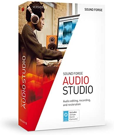 SOUND FORGE Audio Studio – Version 12 – audio editor including mastering plug-in