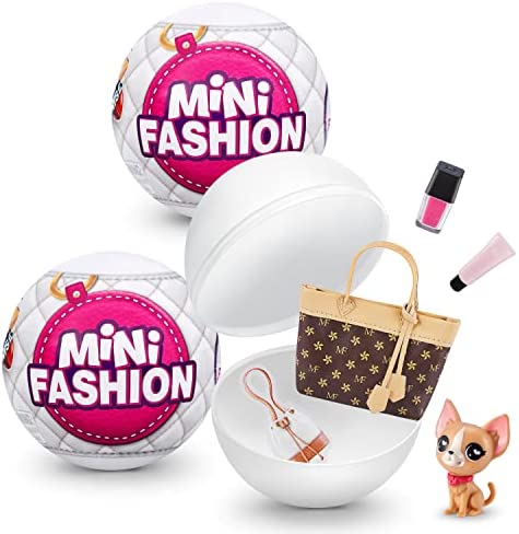5 Surprise Mini Fashion Amazon Exclusive Mystery Brand Collectibles by ZURU (2 Pack), Multicolor (77246)