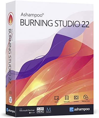 BURNING STUDIO 22 - Burn, back up, copy and convert any file type – burning software - create covers, inlays, disk labels
