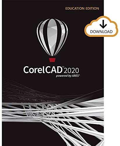 CorelCAD 2020 | Design and Drafting Software | Education Edition [PC Download] [Old Version]