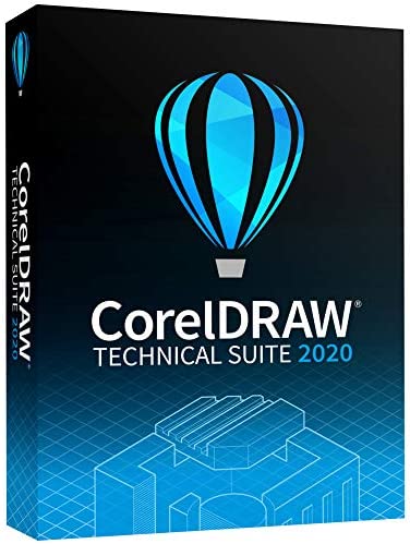 CorelDRAW Technical Suite 2020 | Technical Illustration & Drafting Software [PC Disc] [Old Version]