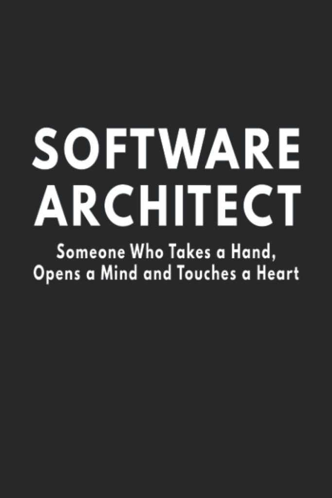 Software architect : Lined Journal Notebook